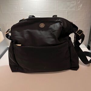 Tory Burch black Nylon Tote bag